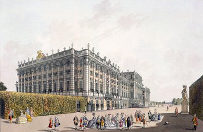 Veduta del Palazzo di Schoenbrunn, Vienna da Laurenz Janscha